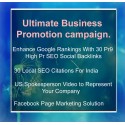 Ultimate Business promotion campaign
